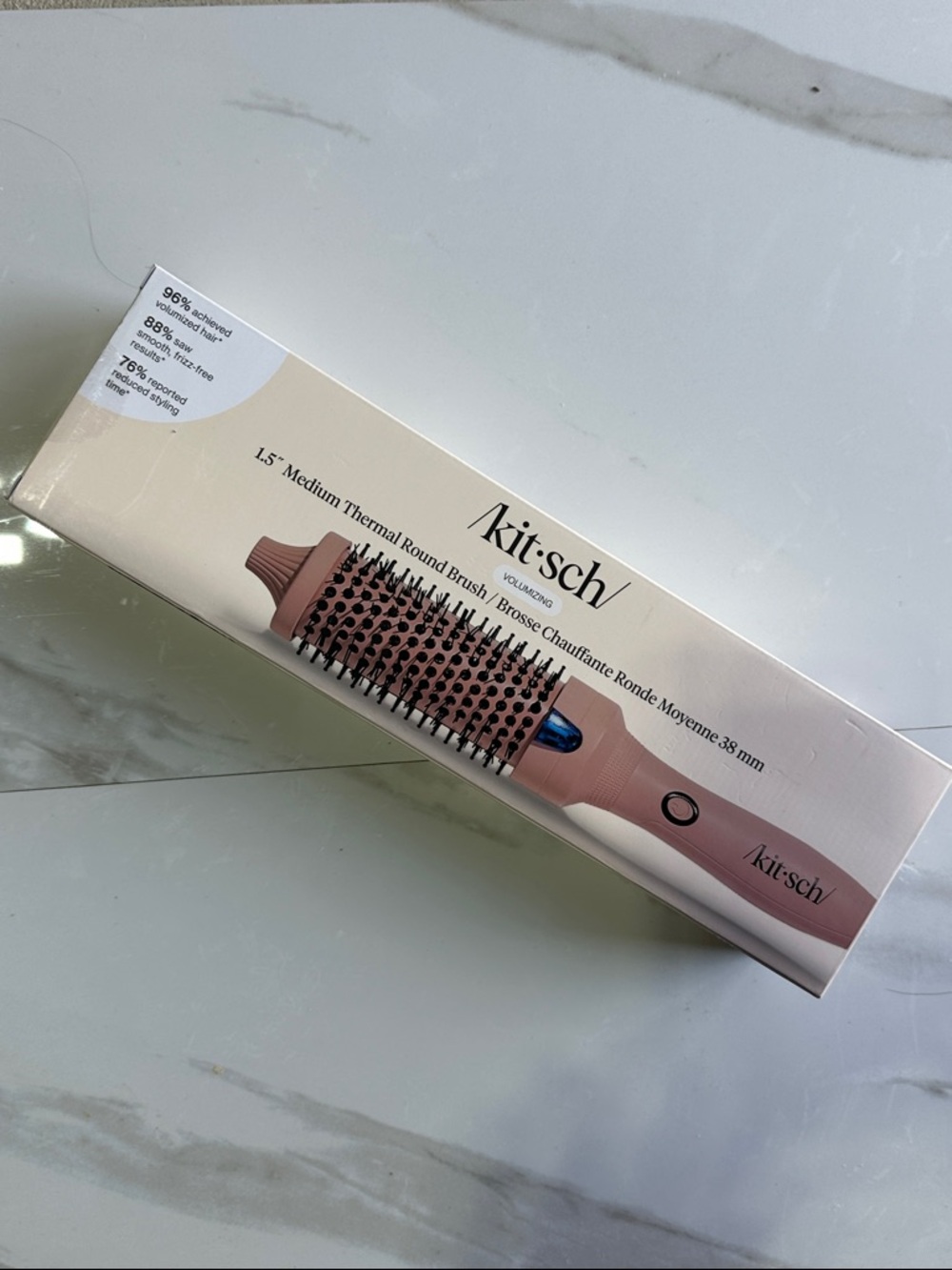Kitsch 1.5" Medium Thermal Round  Volumizing Brush - Terracotta